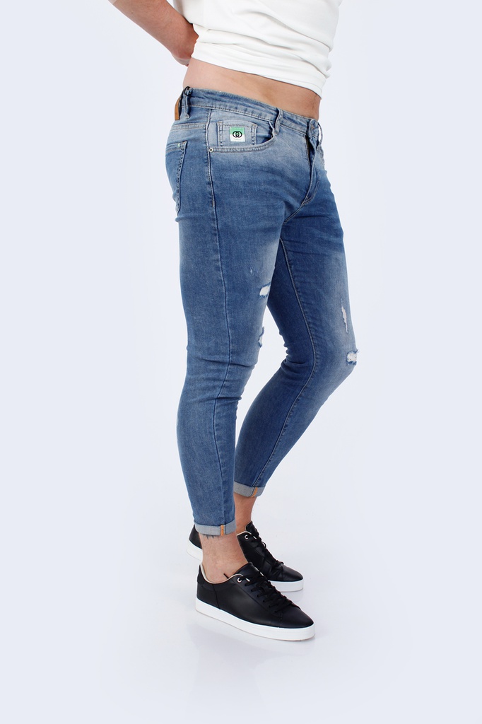 PANTALON DENIM GOKET