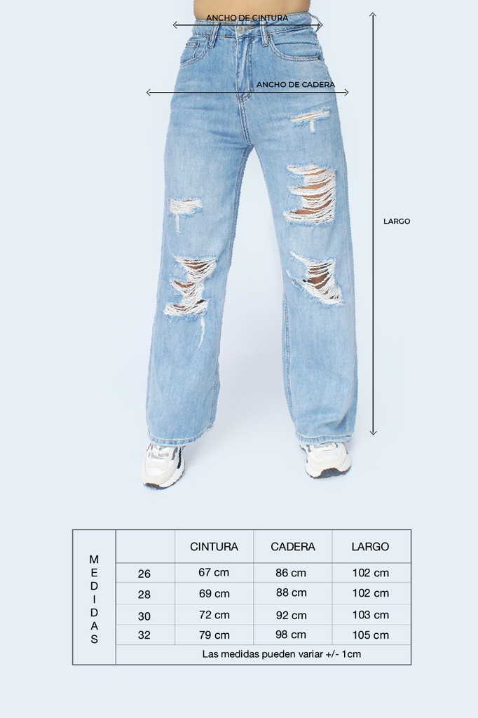 PANTALON DENIM MARA