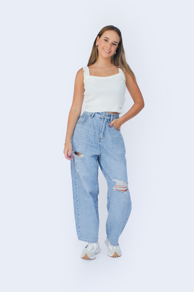 PANTALON DENIM GREISY