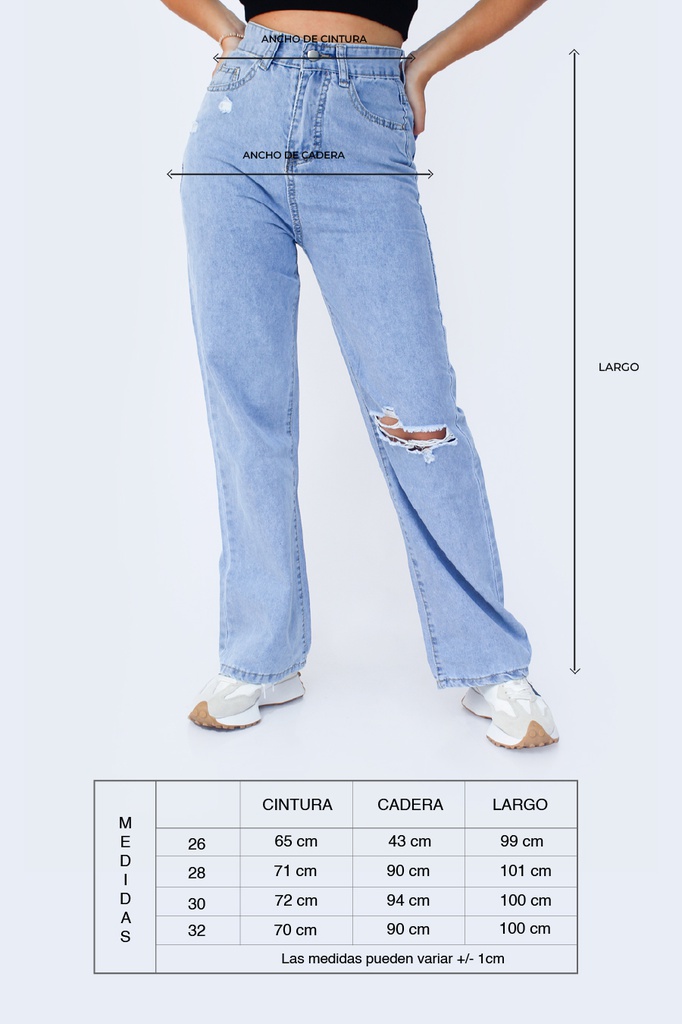 PANTALON DENIM BEKY