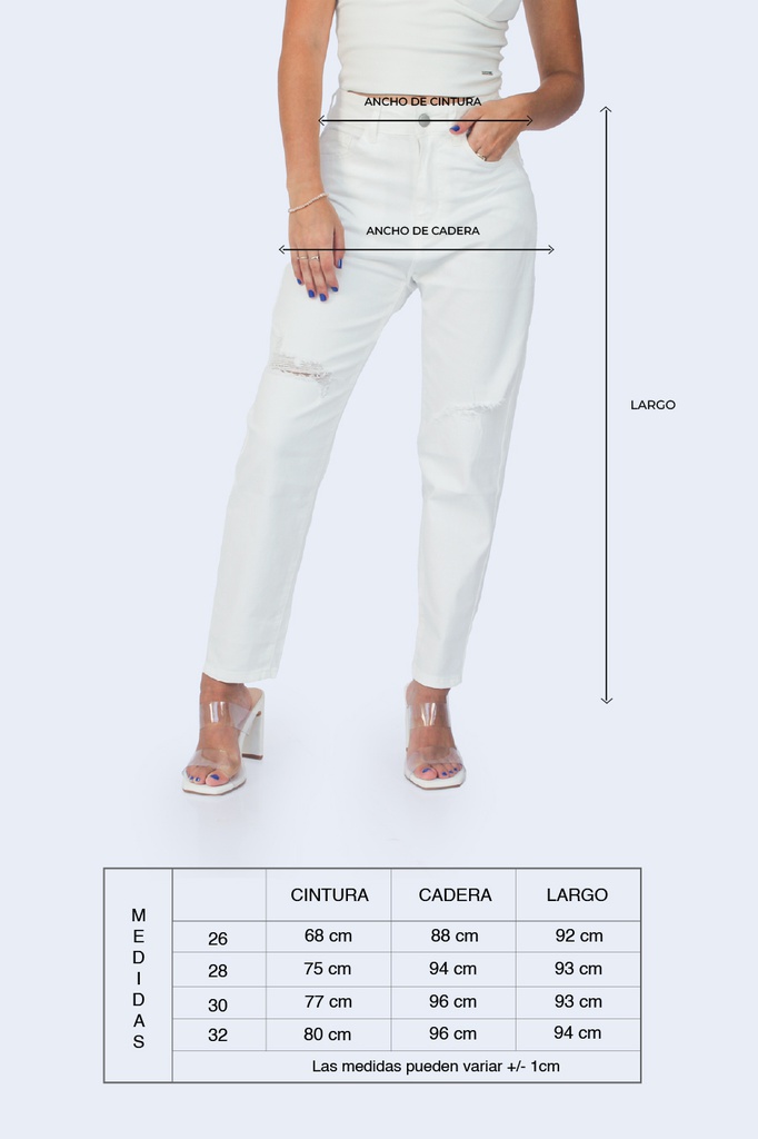 PANTALON DENIM SOLEI