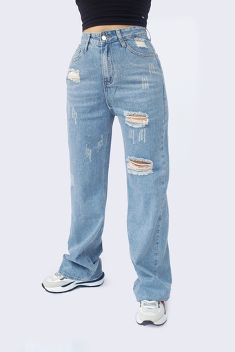 PANTALON DENIM DESTROY