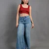 Jeans mujer wide leg