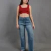 Jean Indivar | Pantalón Recto de Mujer