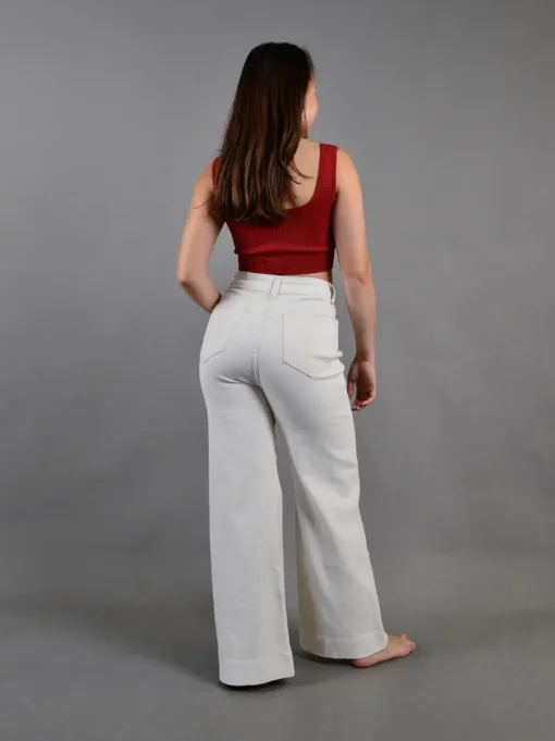 Jeans Mujer Ivelis de Algodón – Corte Recto - Imagen 2