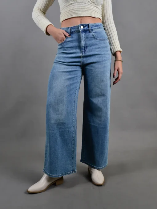 Jeans Mujer Muriel de Algodón – Corte Recto - Imagen 4