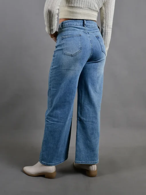 Jeans Mujer Muriel de Algodón – Corte Recto - Imagen 3