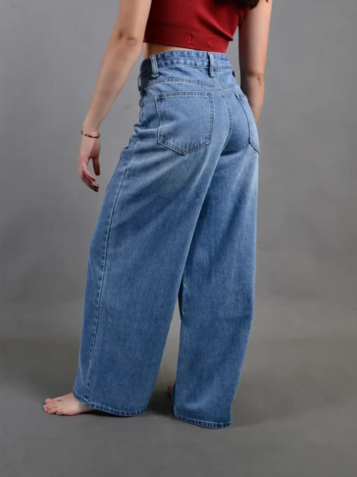 Jeans Mujer Naima Wide Leg: Estilo y Confort - Imagen 3