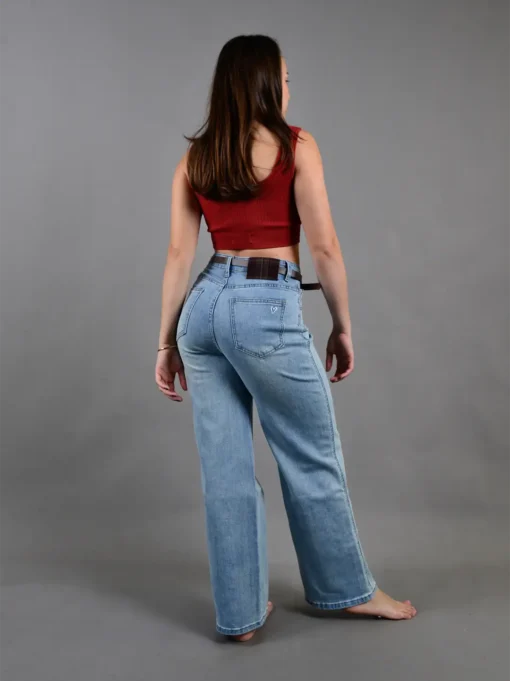 Jean Niuzai | Pantalón de Mujer Recto - Imagen 2
