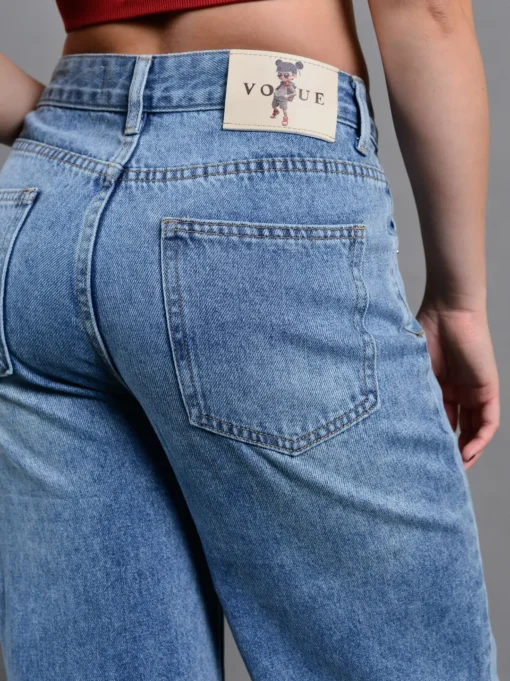 Jeans Mujer Vogue de Algodón – Corte Recto - Imagen 5